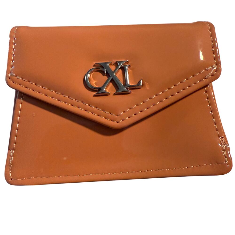 Christian Lacroix Loch Textured Patent Multipurpose Card Case, NWT